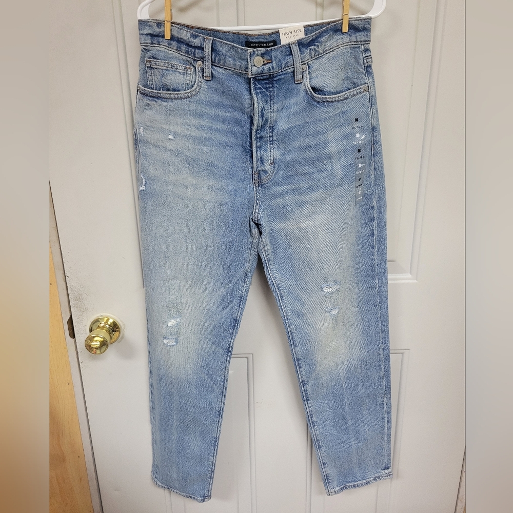 Lucky Brand Drew High Waist Mom Jean